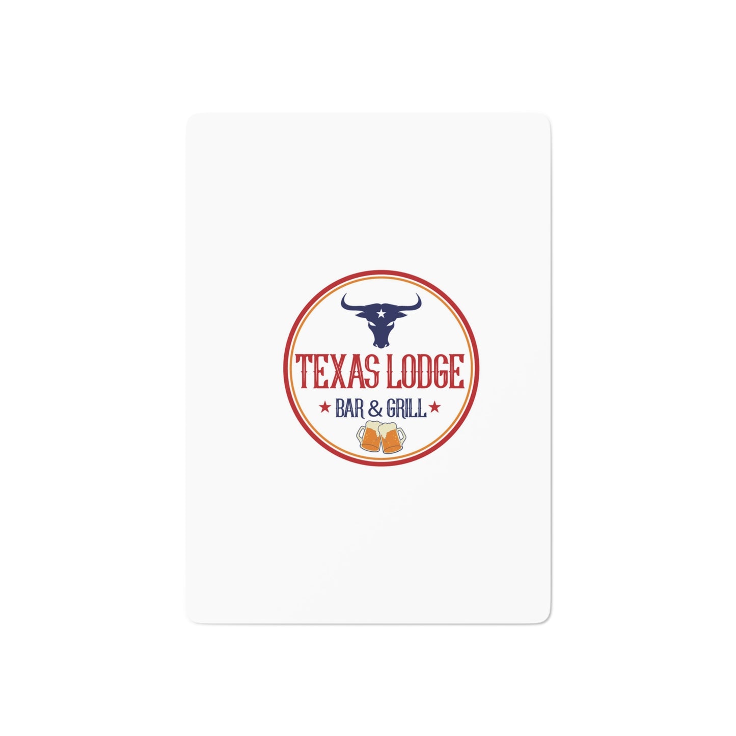 Texas Lodge Bar & Grill Poker Cards