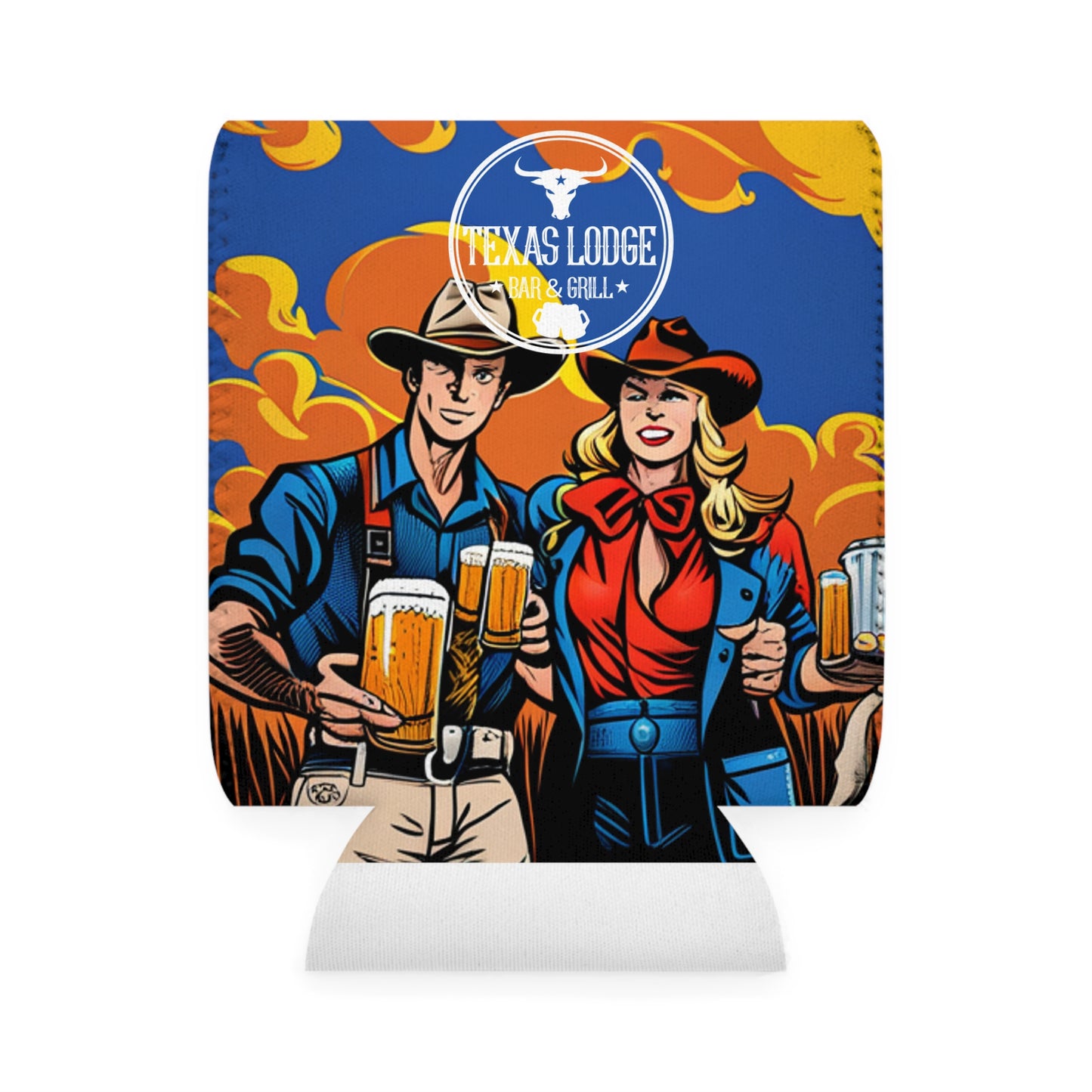 Texas Lodge Cooler Sleeve