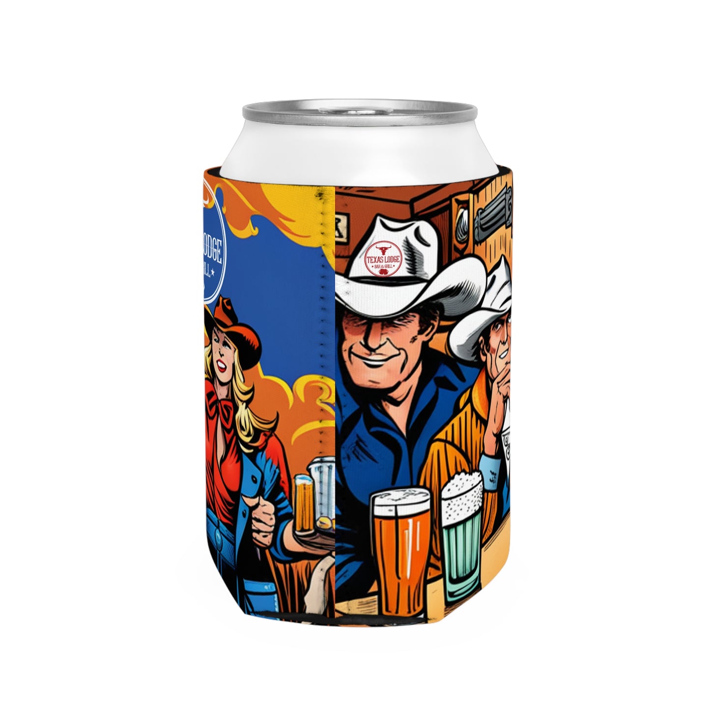 Texas Lodge Cooler Sleeve