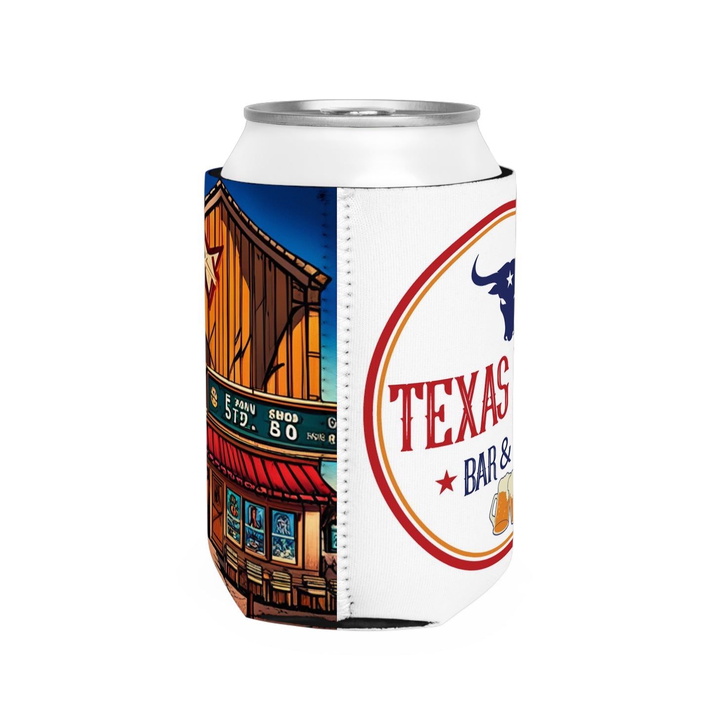 Texas Lodge Beer Cooler Sleeve