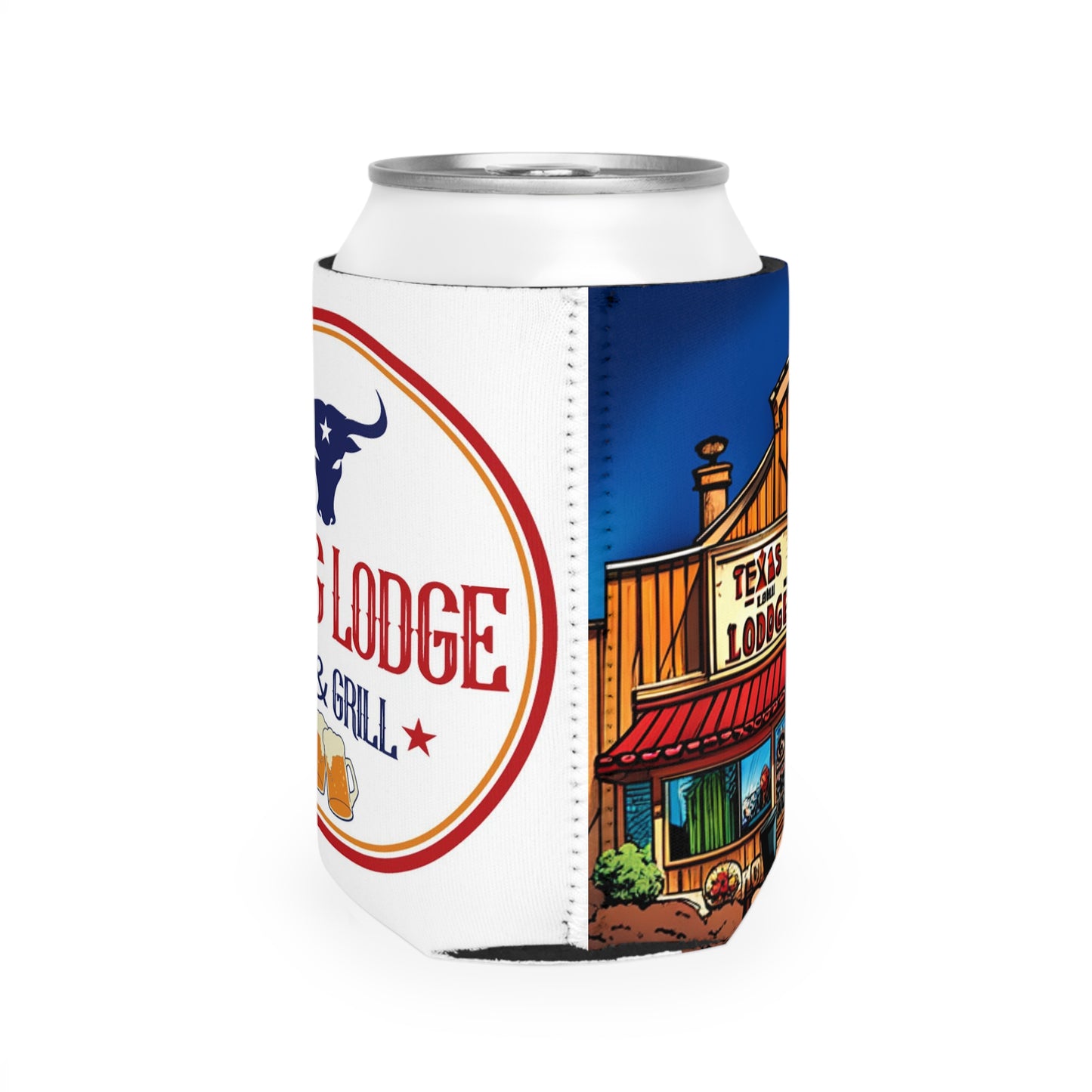 Texas Lodge Beer Cooler Sleeve