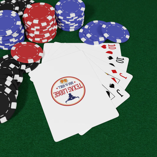 Texas Lodge Bar & Grill Poker Cards