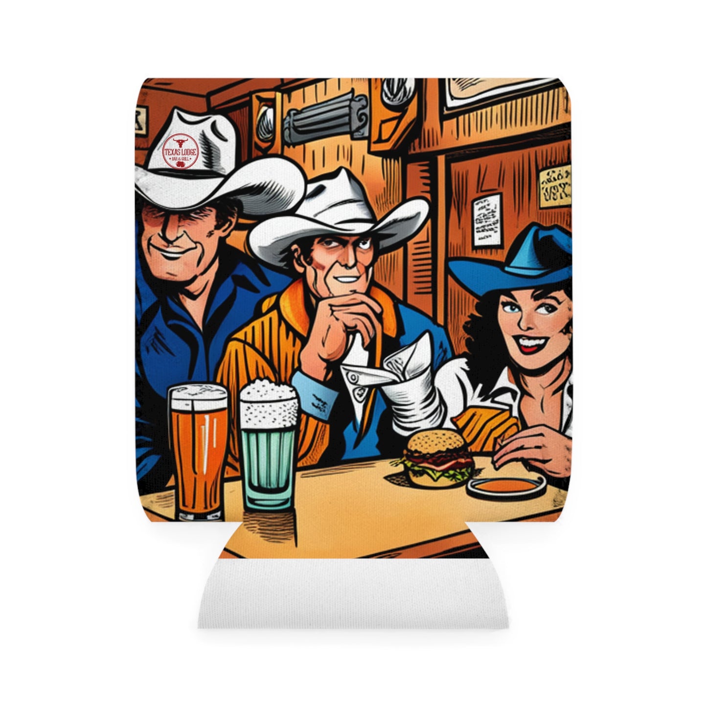 Texas Lodge Cooler Sleeve