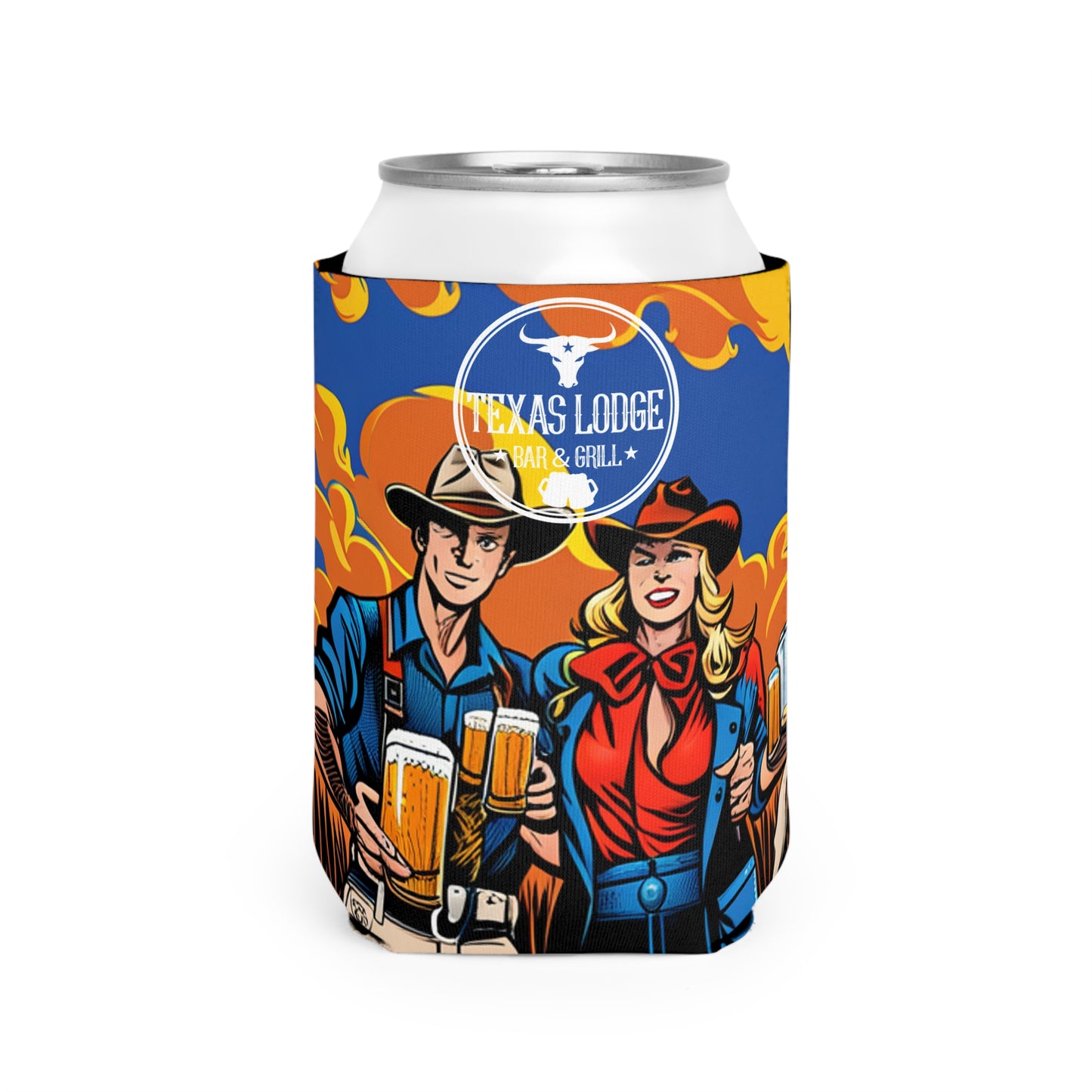 Texas Lodge Cooler Sleeve