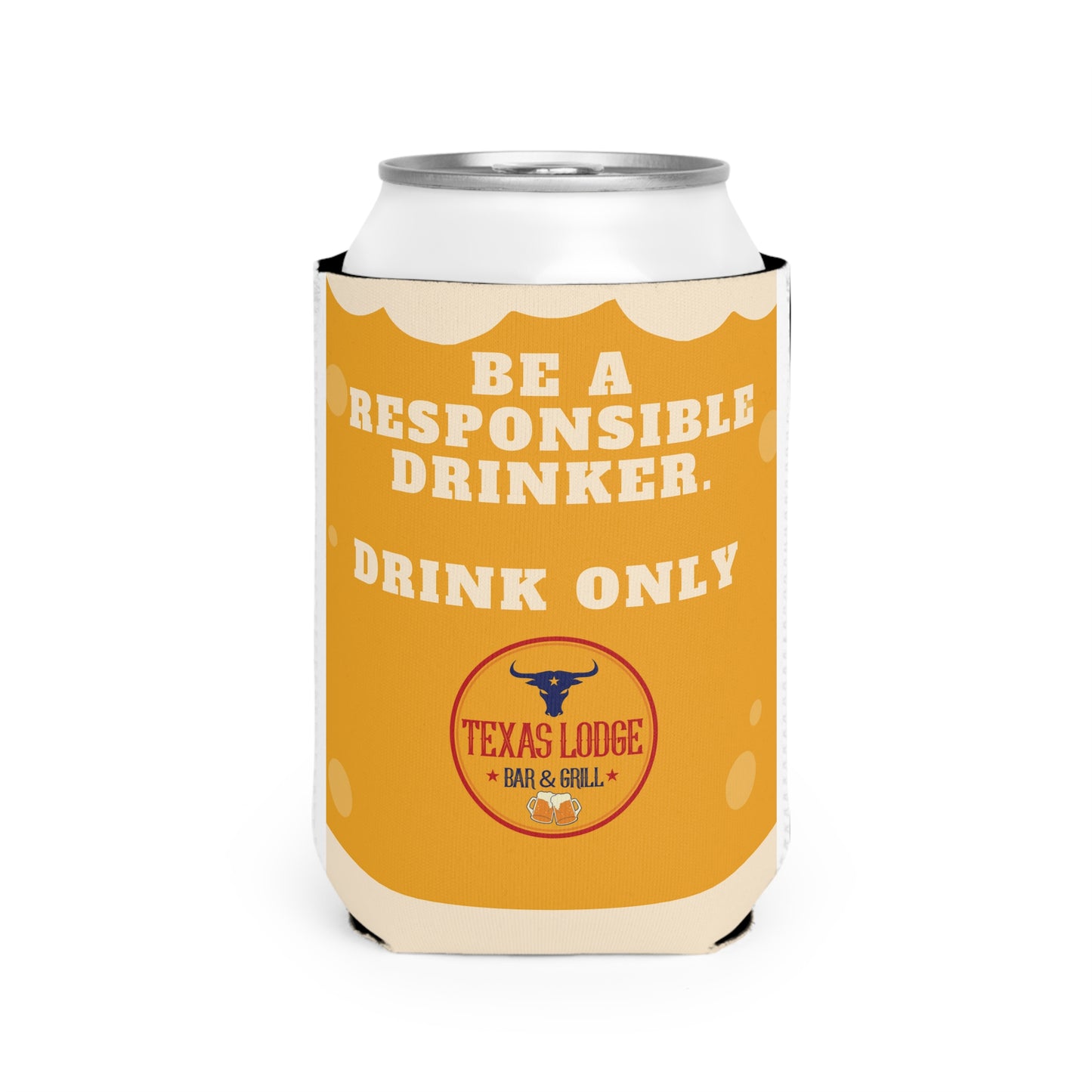 Texas Lodge Beer Cooler Sleeve