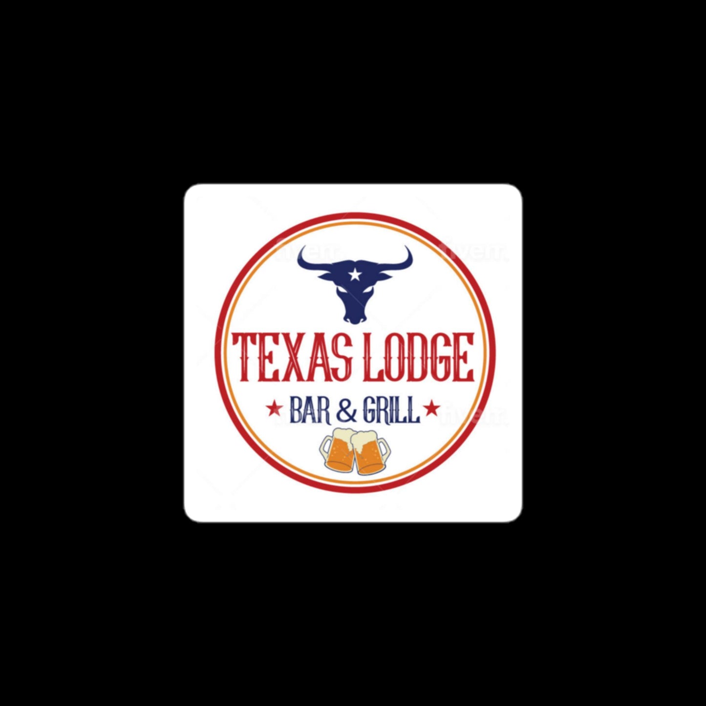 Texas Lodge Classic logo stickers